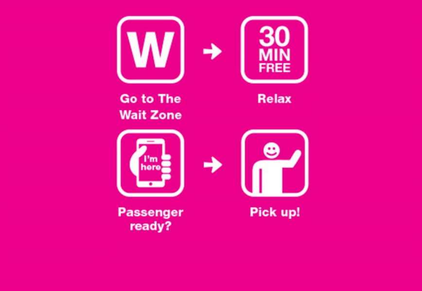 Picking up? Relax in The Wait Zone